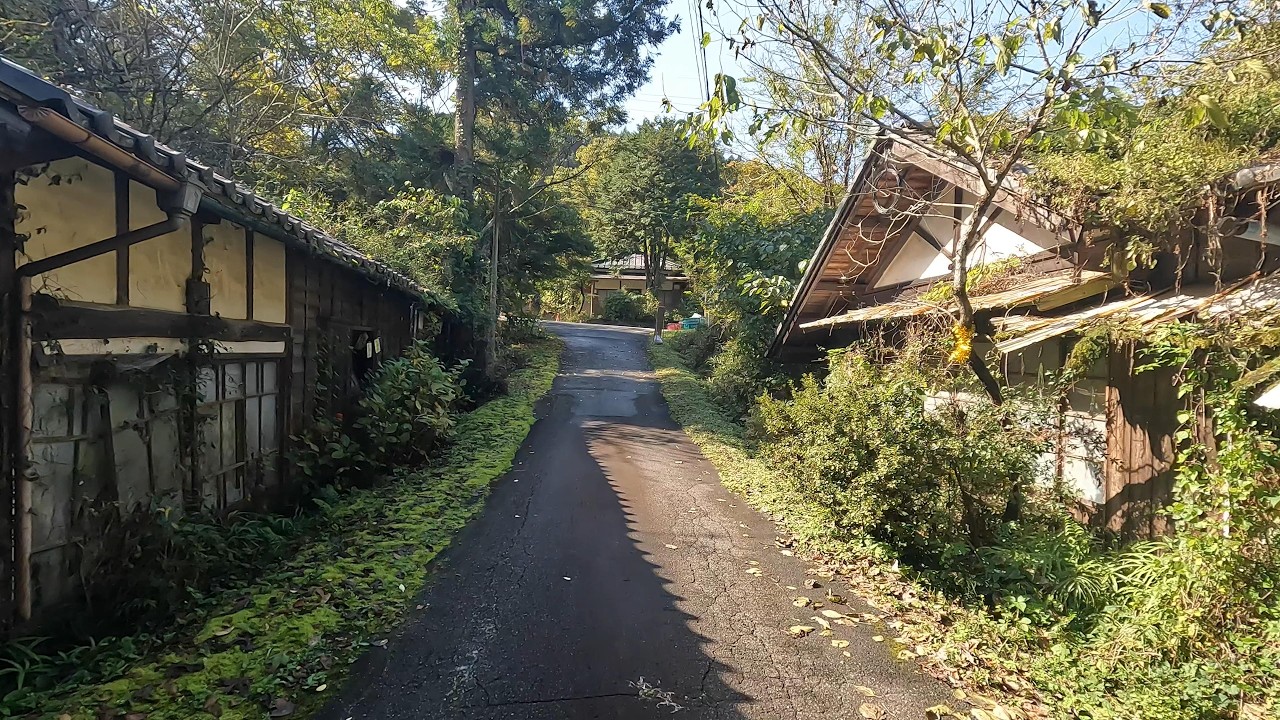 【群馬県藤岡市】限界突破集落と化した誰もいないある県道沿いを散策