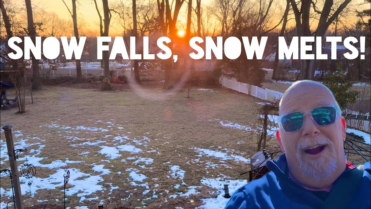 CINCINNATI DAD: Four Seasons In One Week? Snow Falls And Snow Melts!
