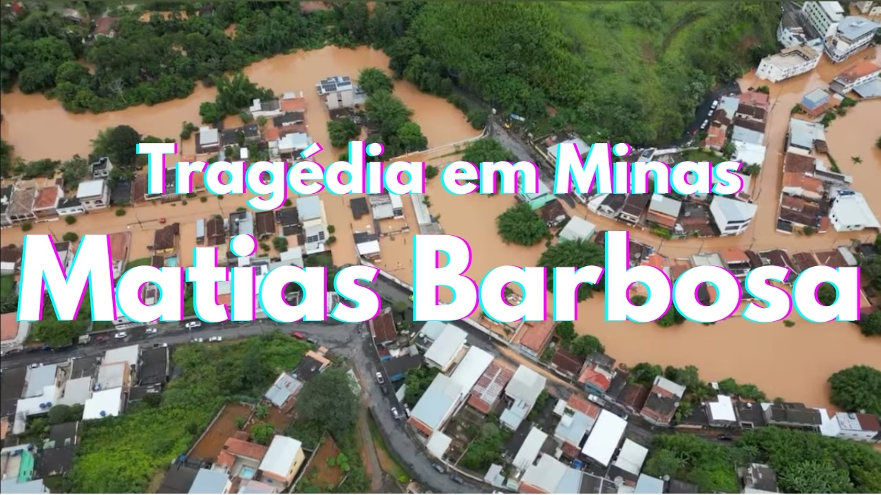 ⛈️ Enchente em Matias Barbosa: Rio Paraibuna inunda a cidade