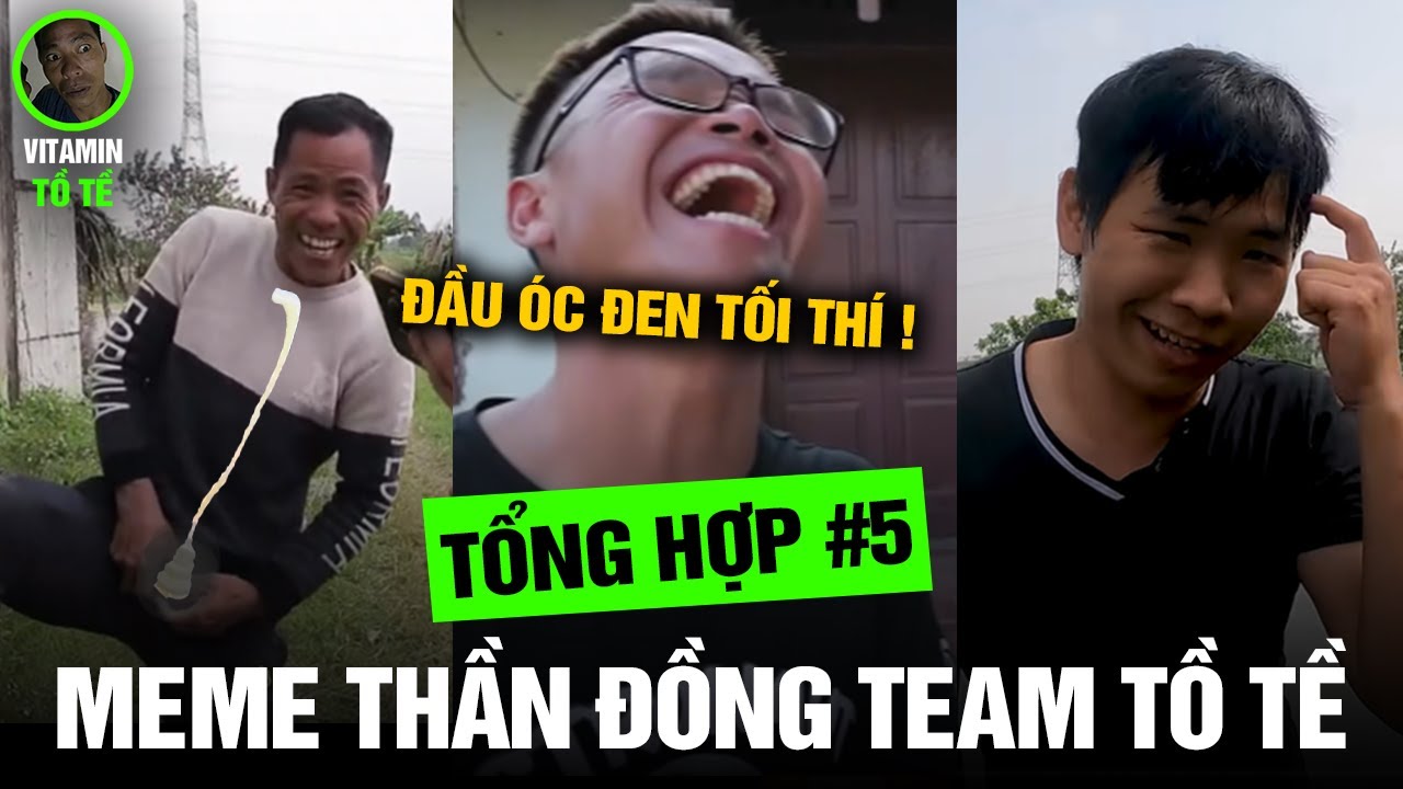 Meme Team Tồ Tề #35 - Cười Đau Bụng Với Những Siêu Trí Tuệ Trong Team Tồ Tề PHD Troll P5 - Meme PHD
