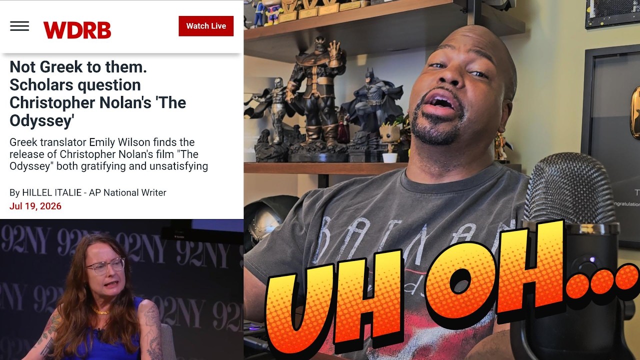 Emily Wilson has a PROBLEM with The Odyssey!