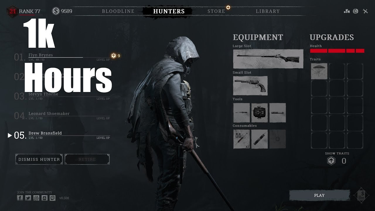 Hunt : Showdown - 1000 hours