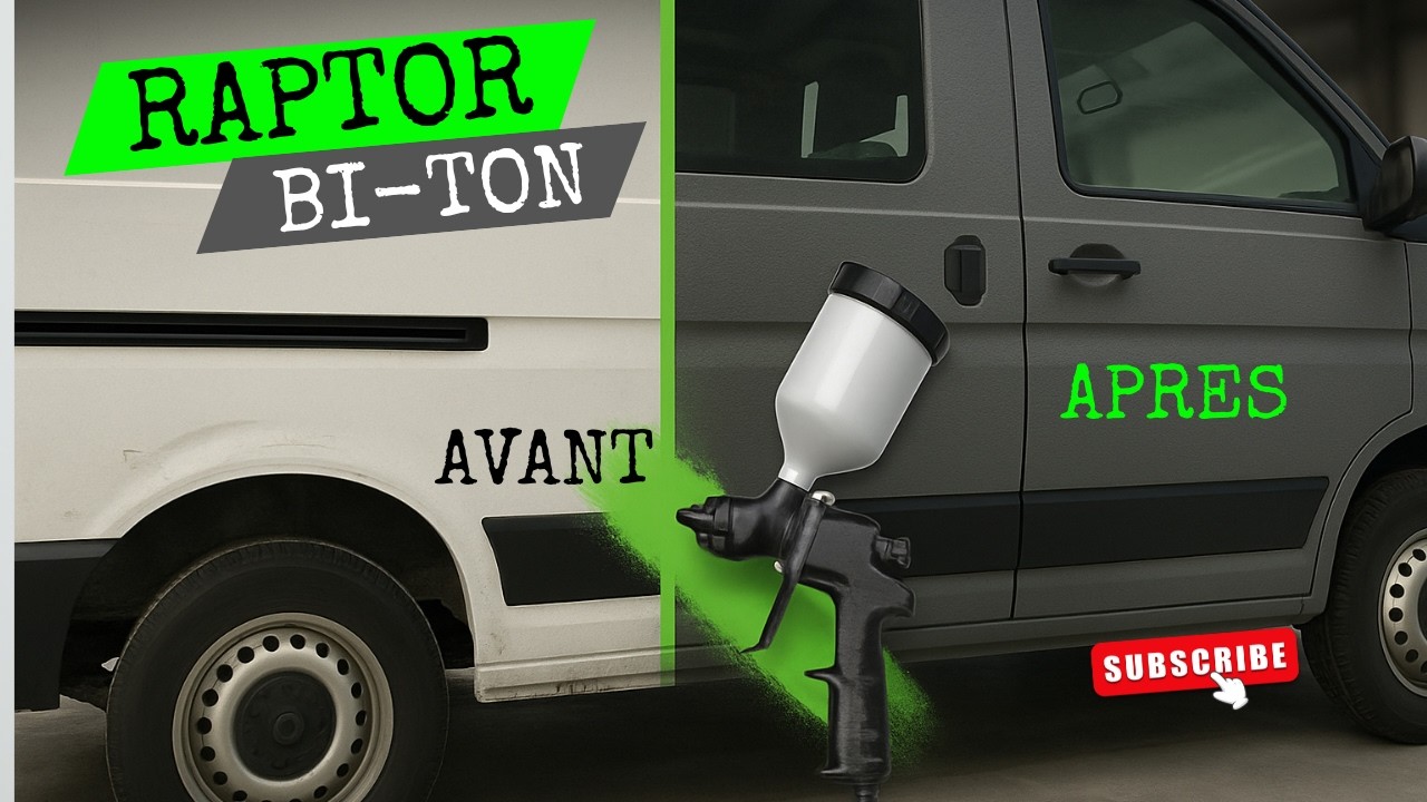 GROS RELOOKING : On attaque la carrosserie + Raptor bi ton