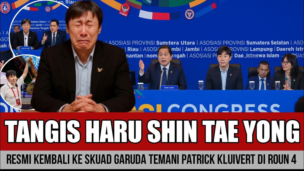 CAN'T HOLD BACK THE CRYING!! PSSI OFFICIALLY APPROVES STY AS PATRICK KLUIVERT'S PARTNER IN ROUND 4
