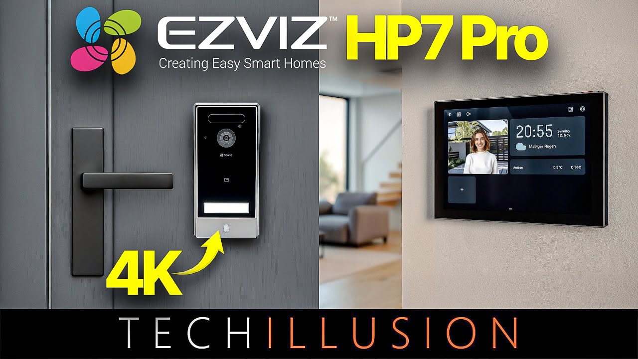 🔥EZVIZ HP7 Pro: Klingeln war gestern 🏠 Die SMARTE Video-Türklingel der nächsten Generation!😱