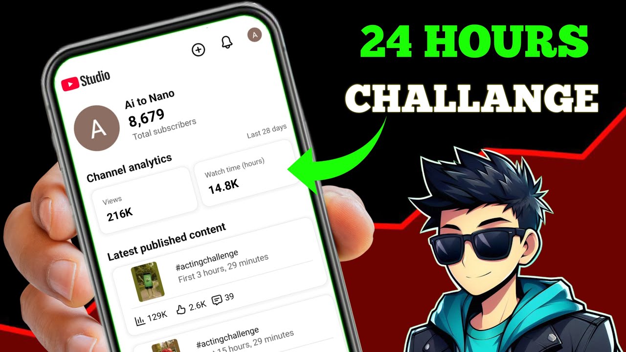 24 Hour Challenge &ndash; 1K Subscribers in 1 Day | Real Growth LIVE