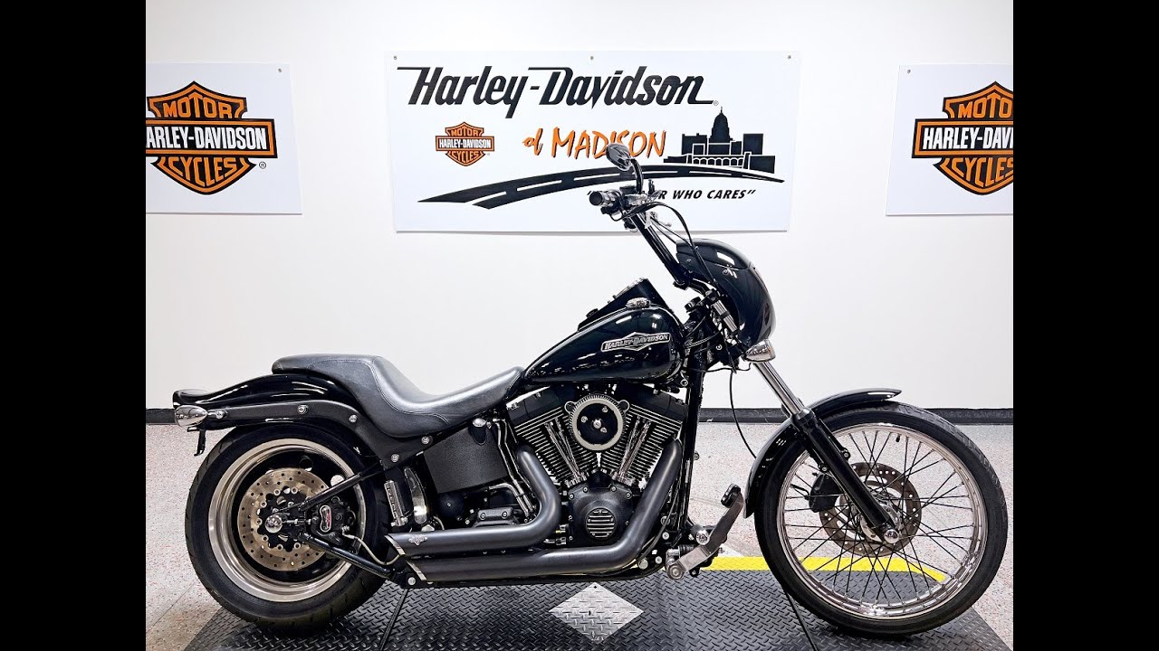 2006 Harley Davidson Softail Night Train FXSTB vivid black