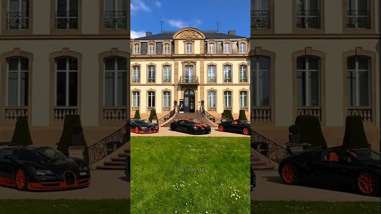 Three World Record Bugattis
