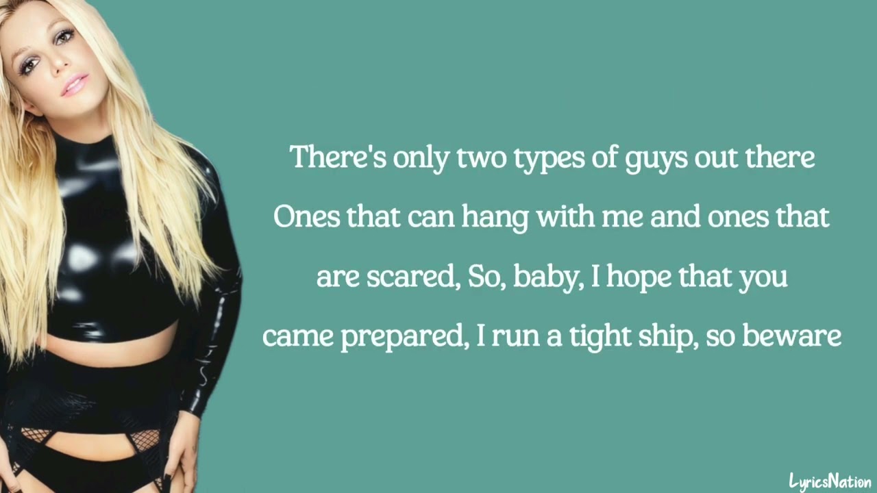 Britney Spears - Circus (lyrics)