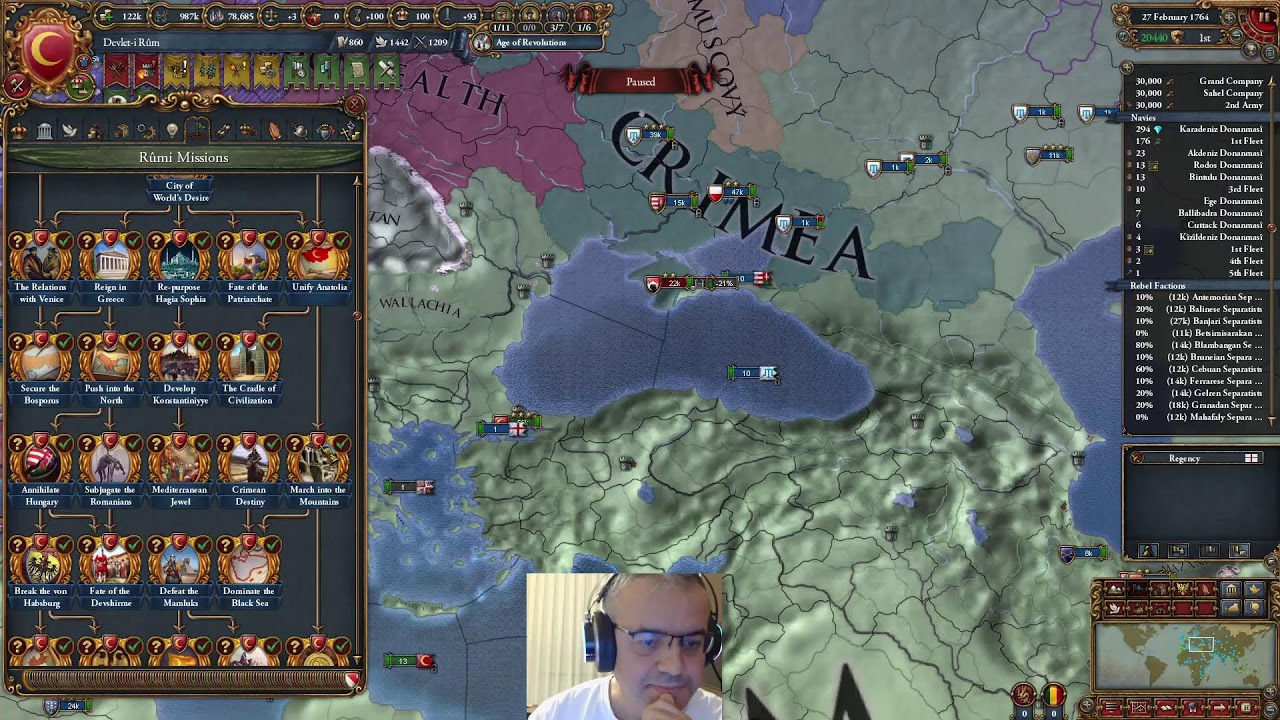 FİNAL - 2026 Osmanlı ile yeni başlangıç -1724 den devam, Görev Ağacı tamamlamaca #12