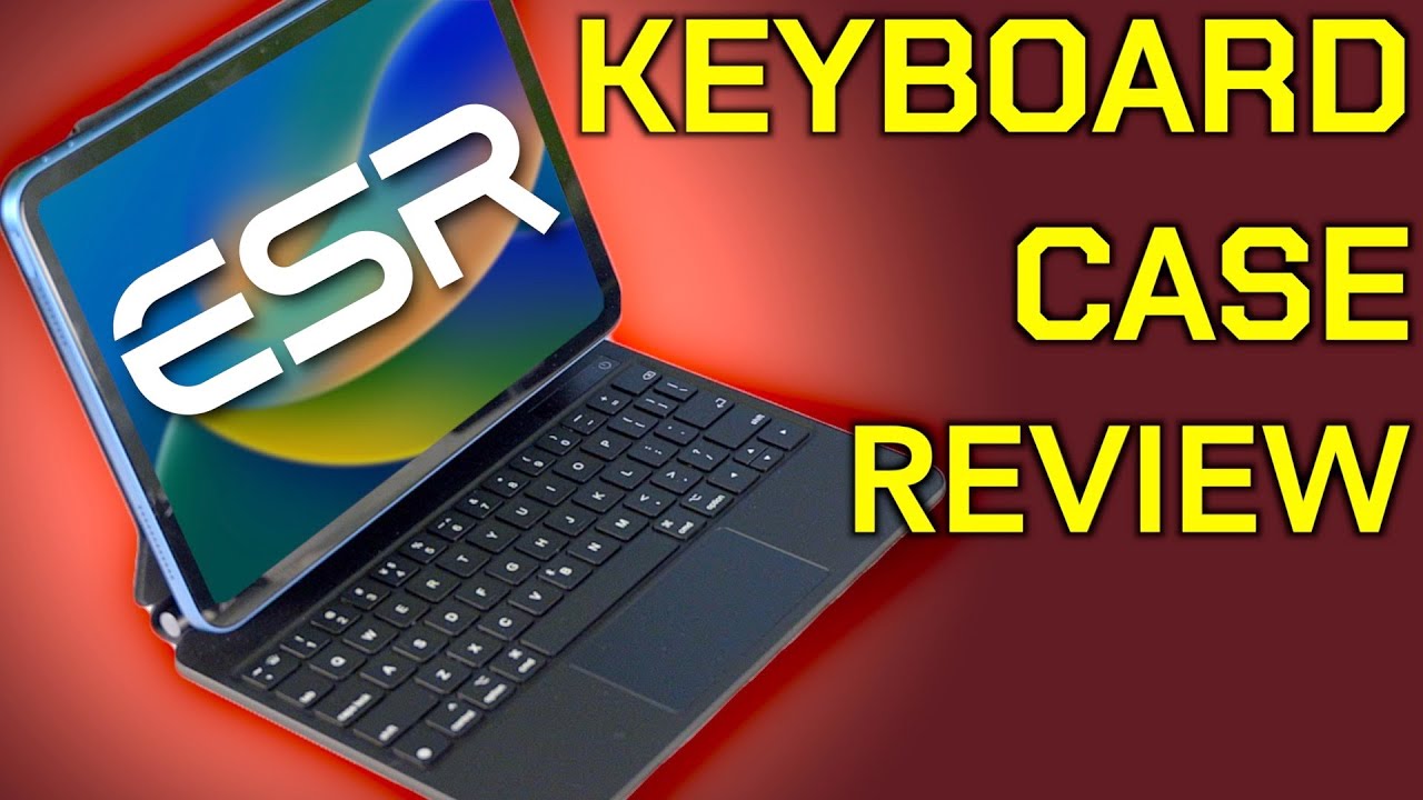 ОБЗОР магнитного чехла-клавиатуры ESR Rebound (iPad 10-го поколения)! | ChaseYama Tech