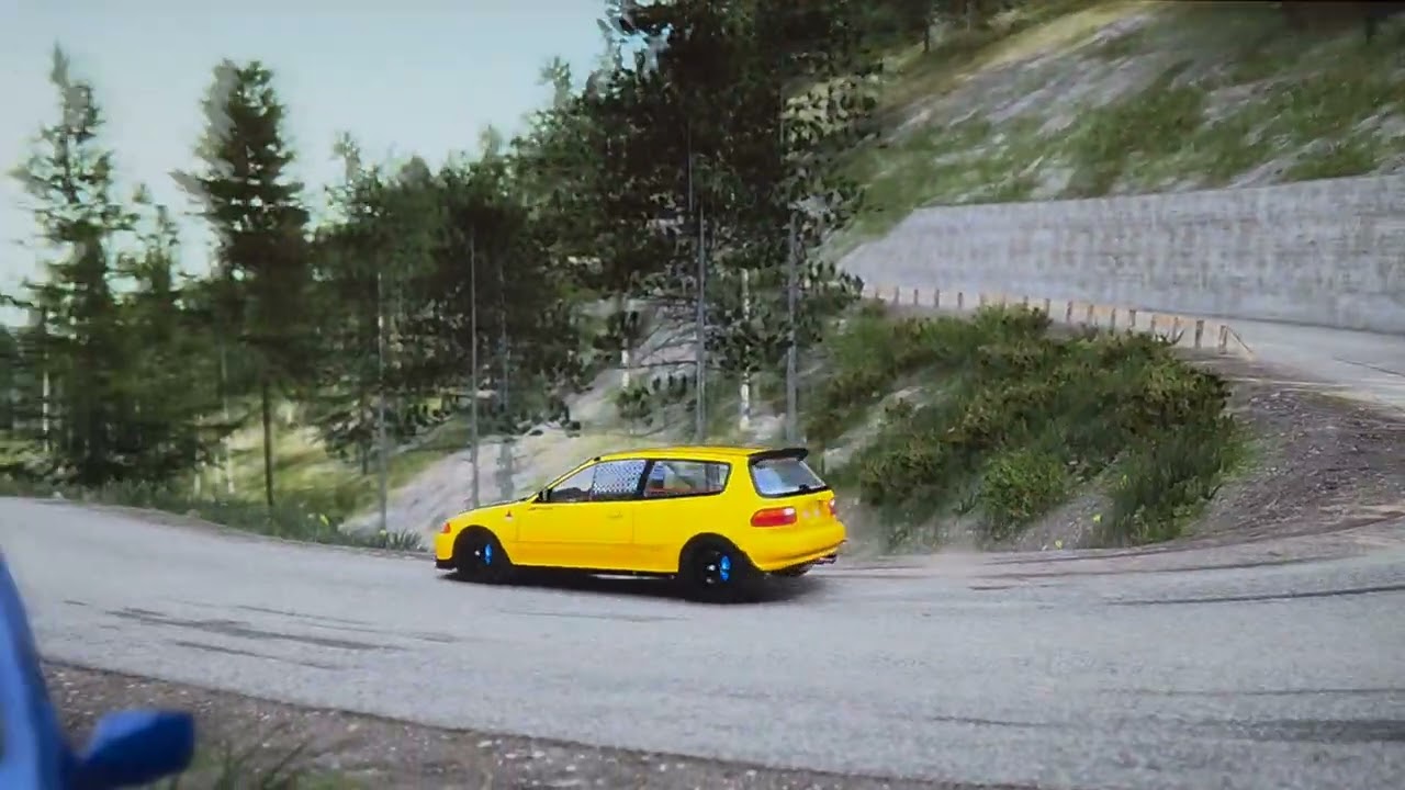 K6拉手煞車過彎