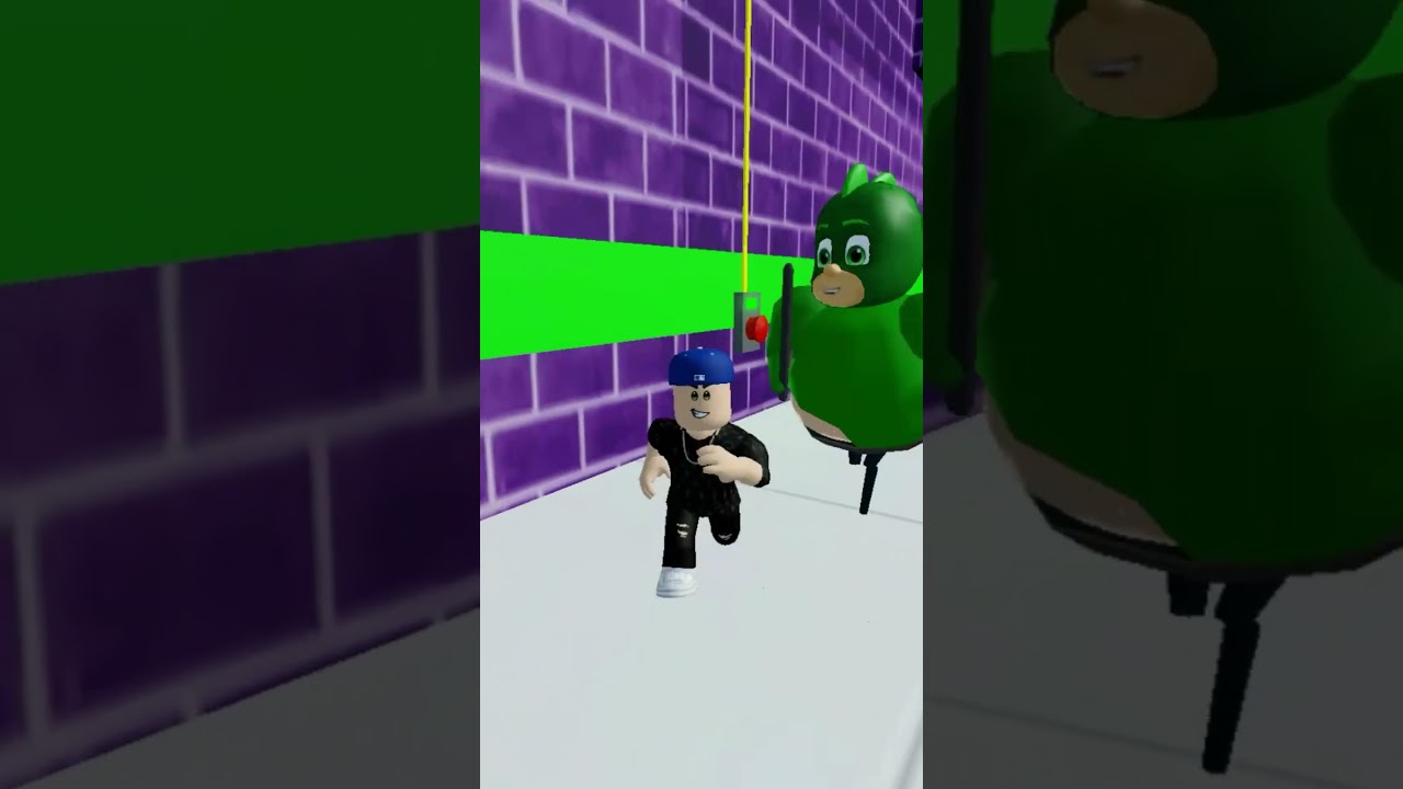 ⚠️ ESCAPE PJ MASKS BARRY'S PRISON RUN HARD MODE || Roblox   #shorts