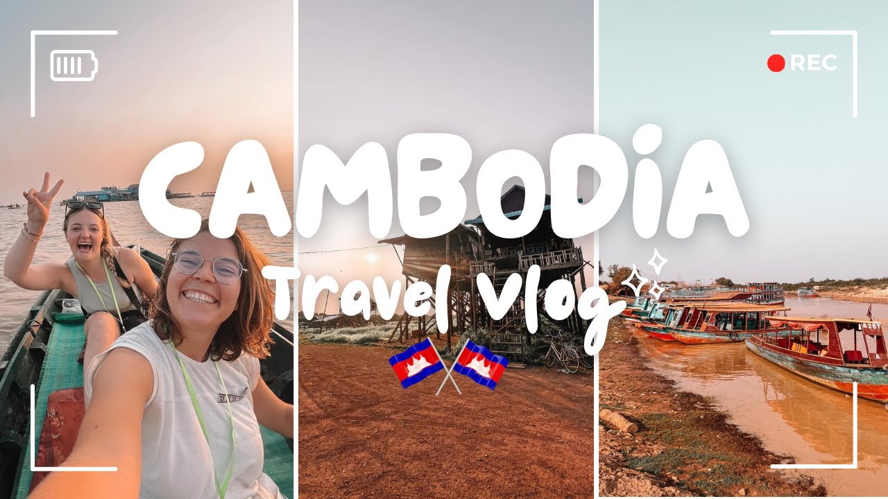 Cambodia 2024 Vlog 🇰🇭 | Exploring Siem Reap & Kampong Phluk Floating Village