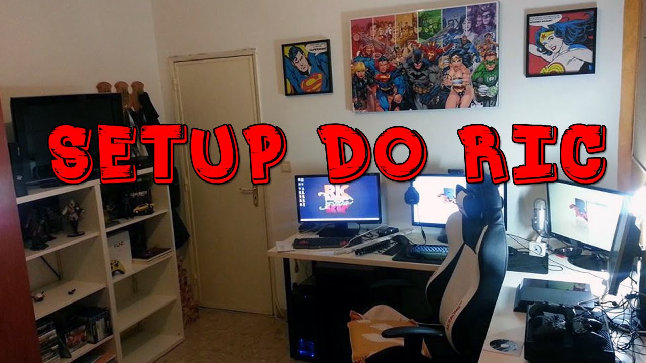 SETUP DO RIC | ESPERO QUE GOSTEM PINGUINS