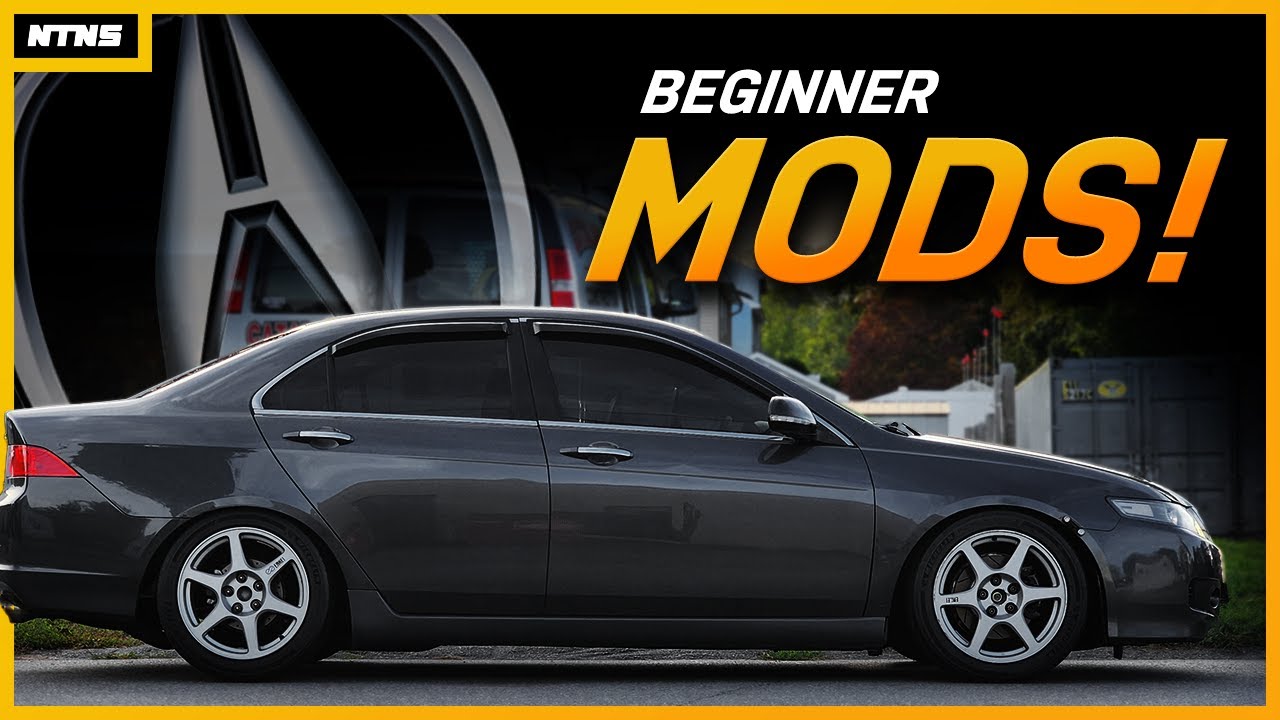 TOP 5 Beginner MODS for the Acura TSX!