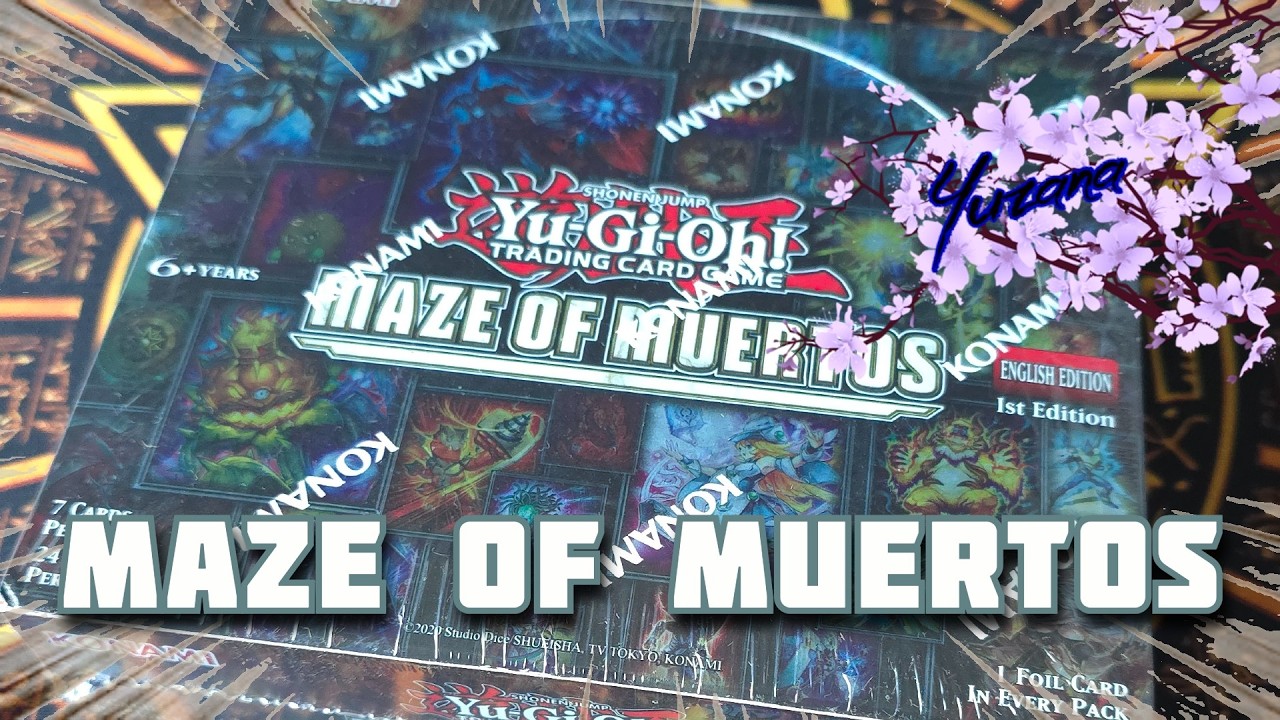 NEW DARK MAGICIAN CARDS!!! - Yu-Gi-Oh! Maze of Muertos Unboxing!!!