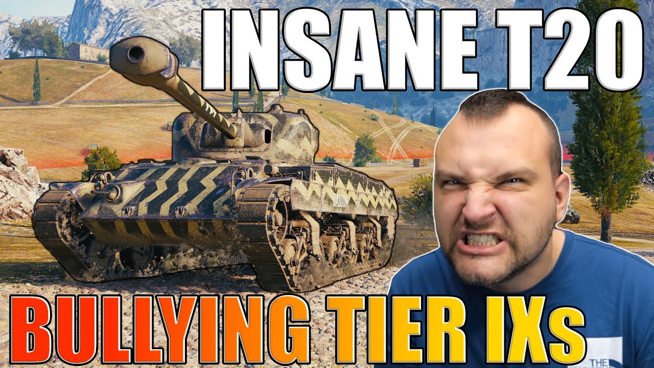 Epic T20 Gameplay: Bullying Tier 9s with a Tier 7 Tank! | WoT