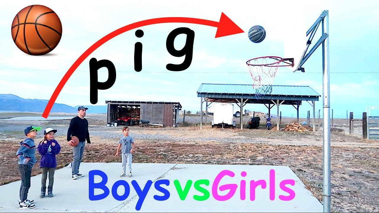HORSE Basketball Challenge BOYS vs GIRLS!