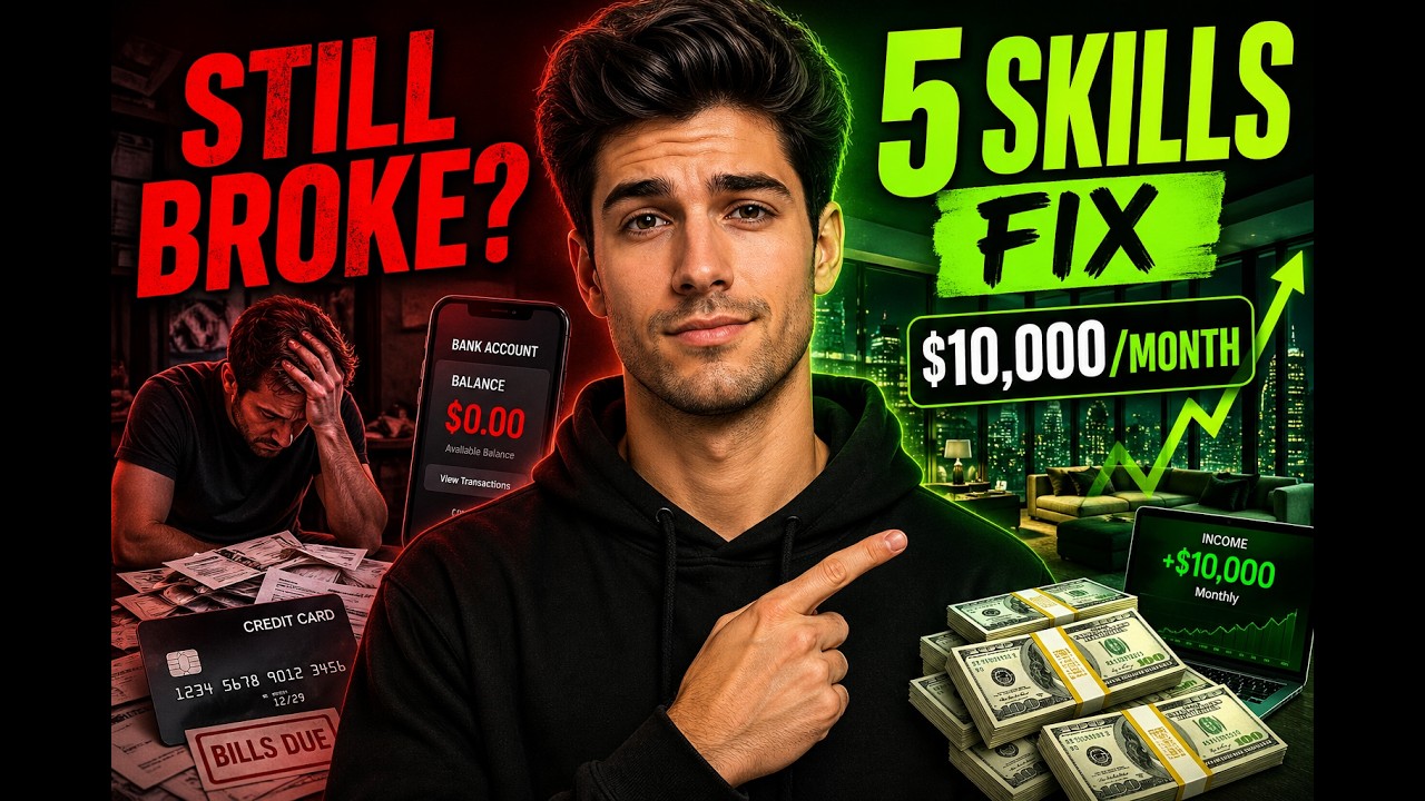 These 5 Skills Can Make You $10K/Month in 2026 (No Degree Needed)