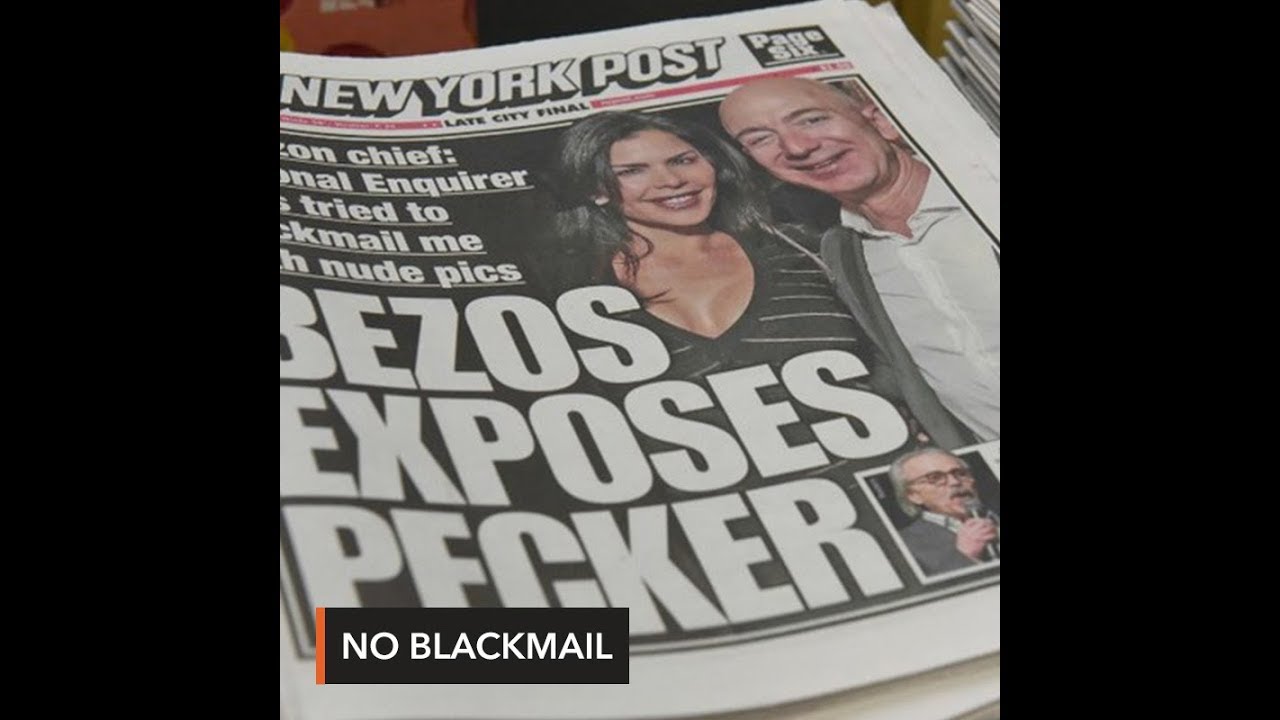 Lawyer denies National Enquirer blackmailed Jeff Bezos