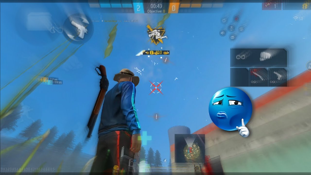 Brazil  style🇧🇷 1vs 3 Mobile gameplay Pco f7📱