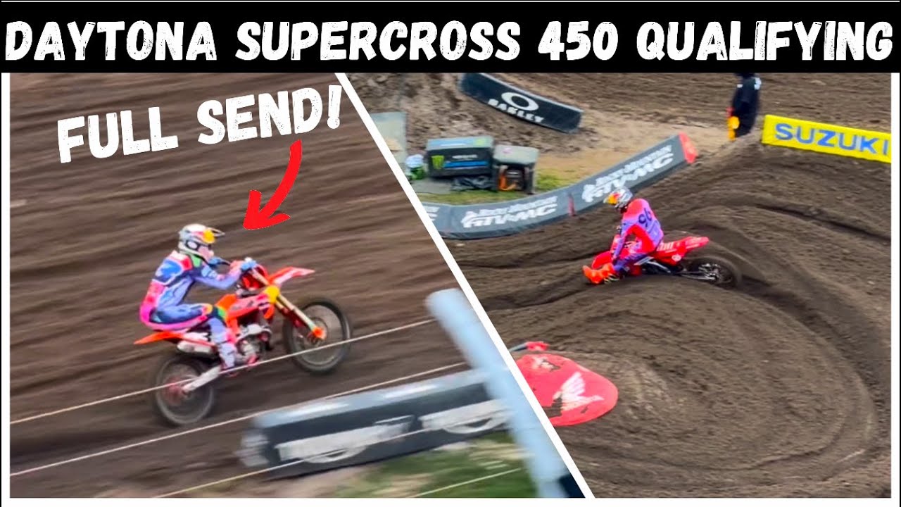 Fake Start Chaos?! Tomac On The LIMIT But Hunta is Fastest in Daytona with INSANE Fast Sand Line! 