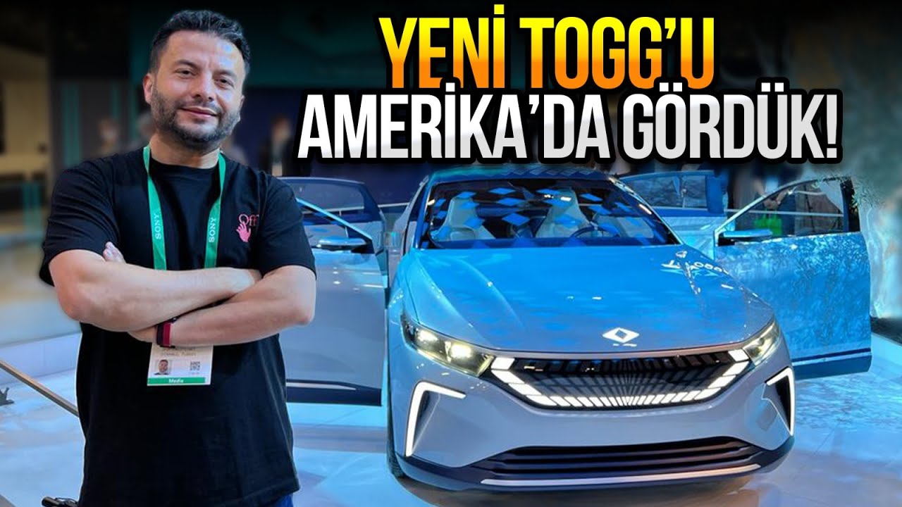 Amerika'da TOGG Sedan'ı gördük! (AS BAYRAKLARI - vLog)