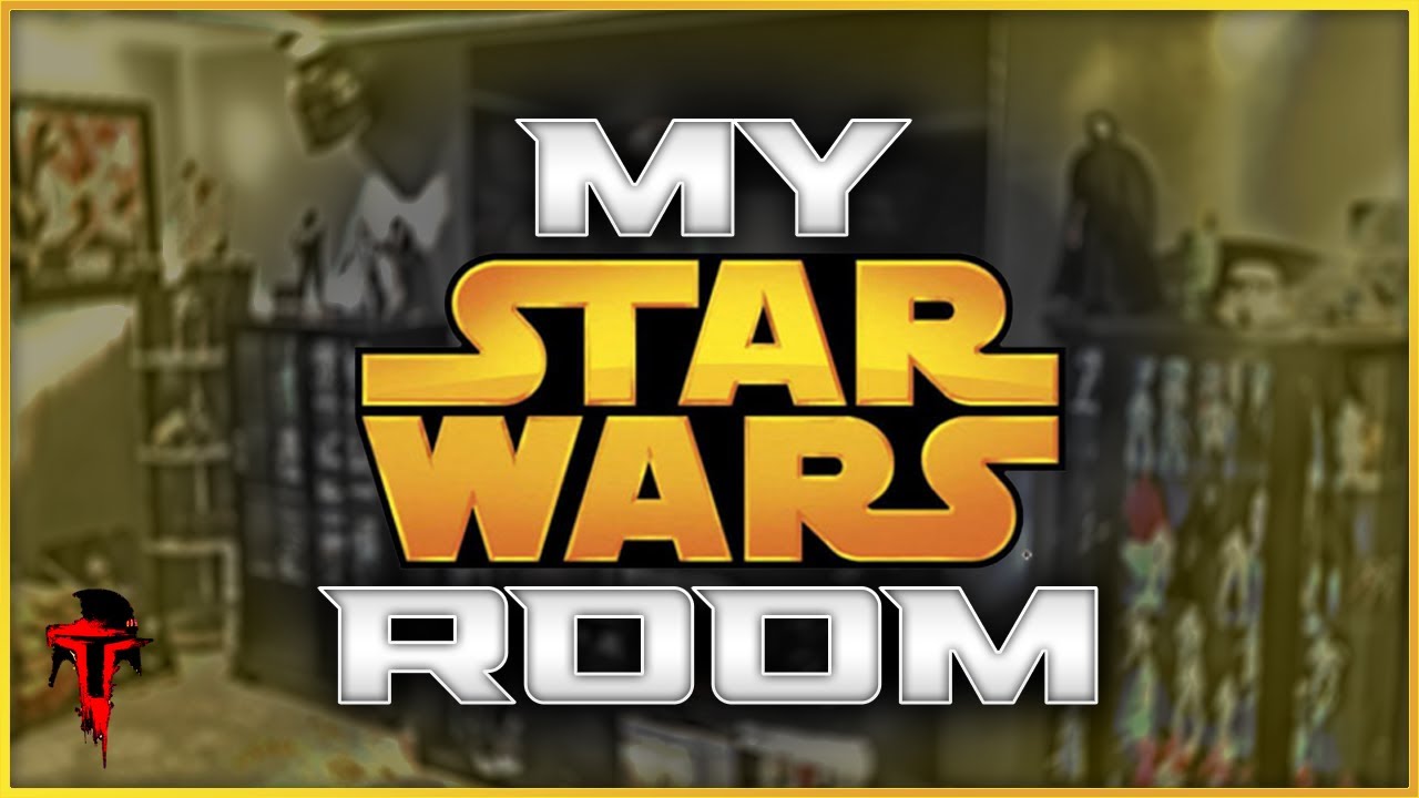 A Guided Tour of My Star Wars Theater Room | Star Wars Man Cave | YouTube Work Space | Merch Room