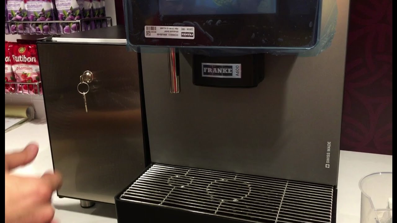 Kahve Dünyası | 3 Kahve Makinasının Temizlenme İşlemi Franke A600 - KE200 MS EC