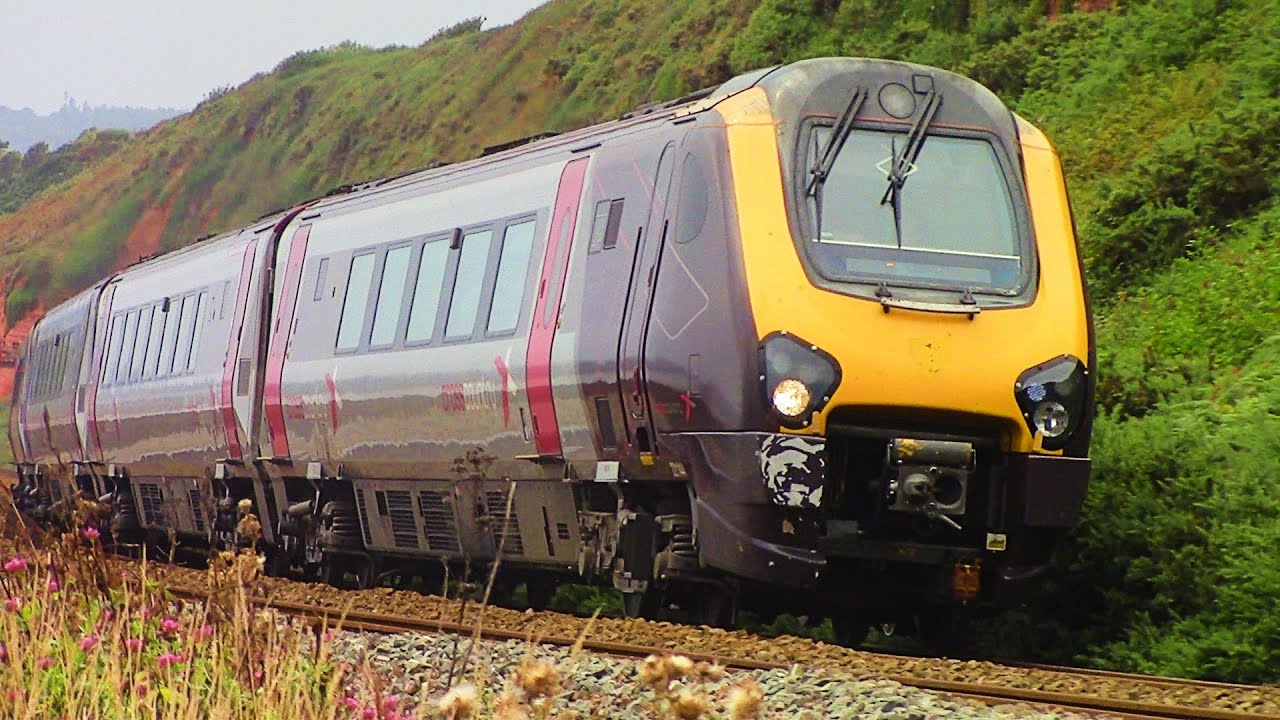 Trains Between Dawlish & Tiverton Parkway 11.8.2025