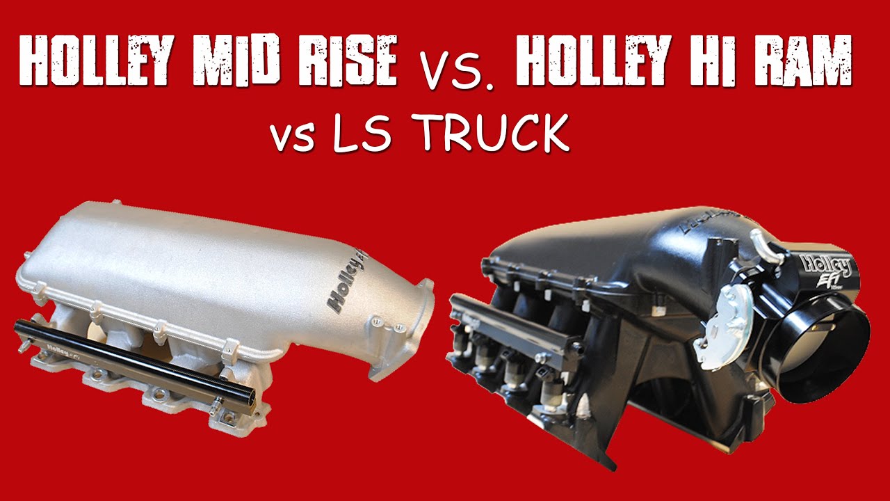 HOW HIGH? HOLLEY MID RISE VS HI RAM VS CHEAP, STOCK TRUCK (ON TWO MOTORS!)