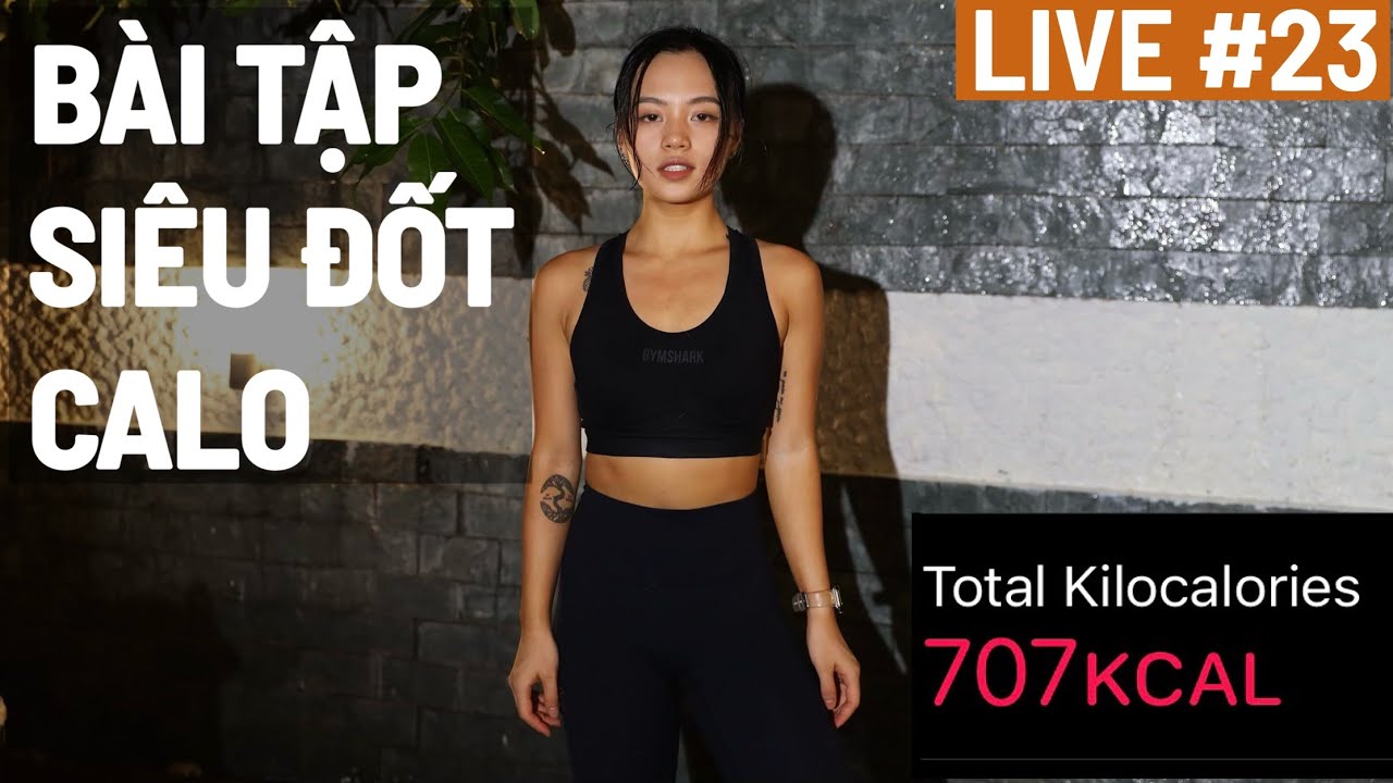 LIVESTREAM #23 | CƠ TOÀN THÂN & CARDIO | 80 PHÚT | 700 Calories