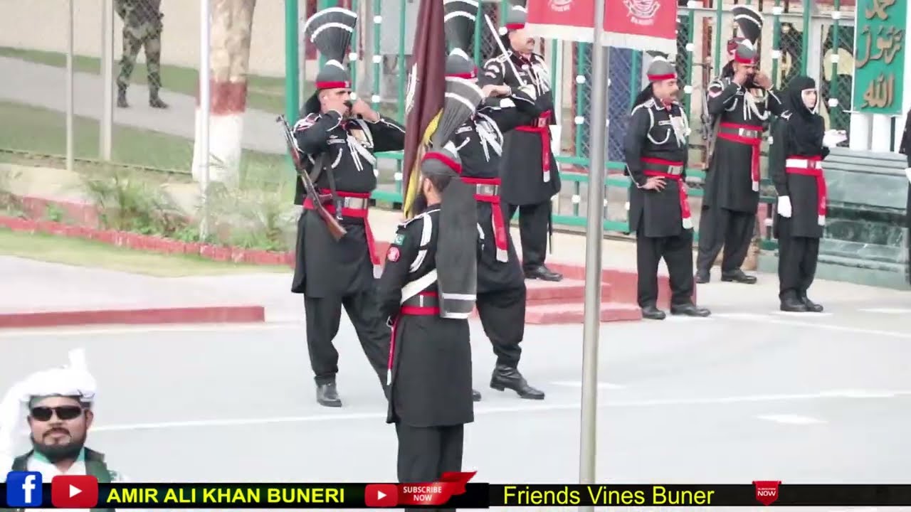 wagah border parade Lahore Pakistan 2023