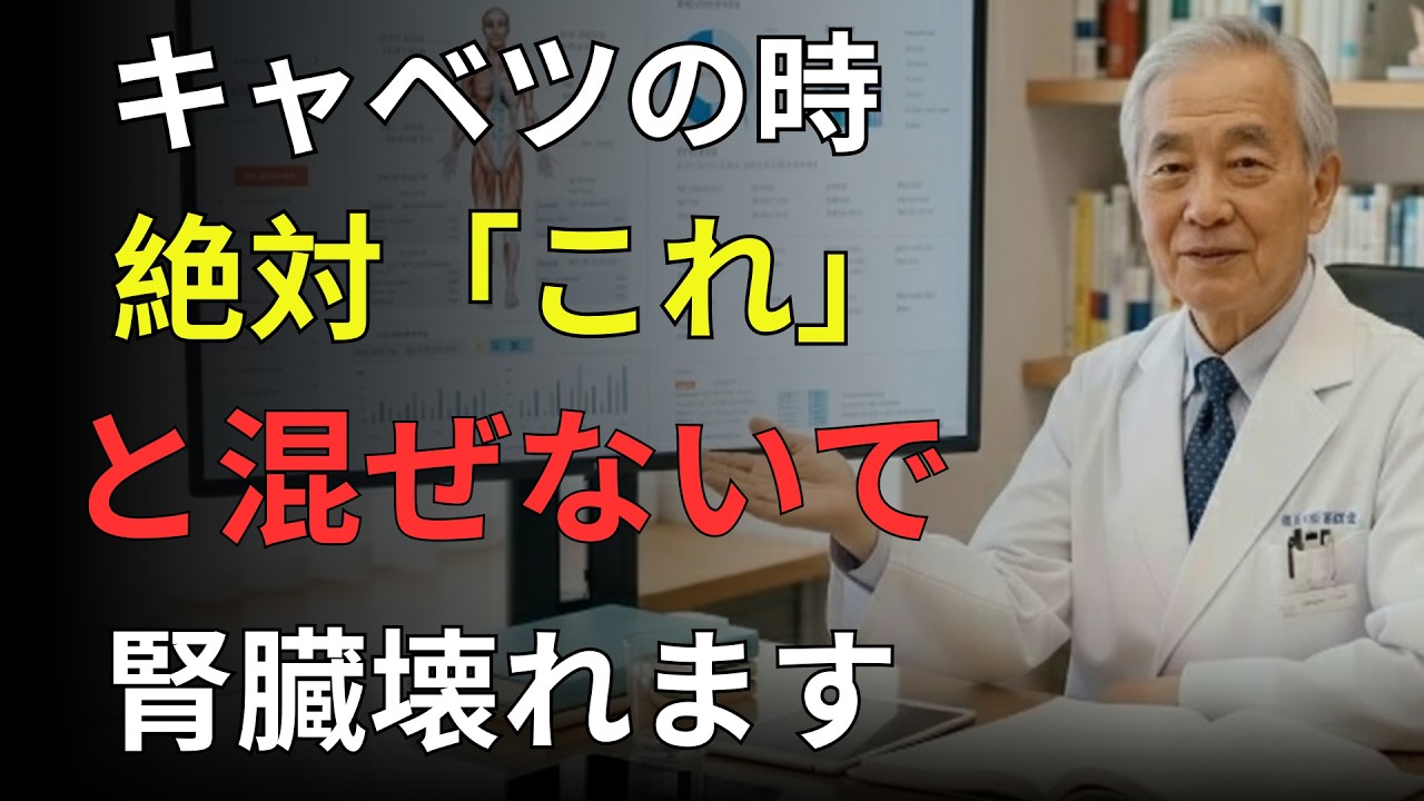 【医師解説】 毎日食べているキャベツが腎臓を静かに傷つける？知らないと怖い4つの食べ合わせ｜医者メモ