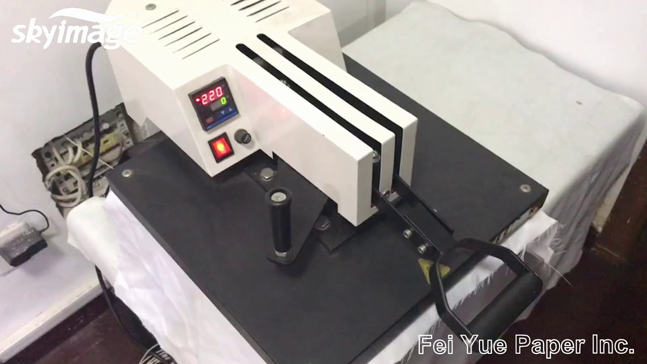 100gsm Sublimation Paper Sample Test on Polyester Fabric