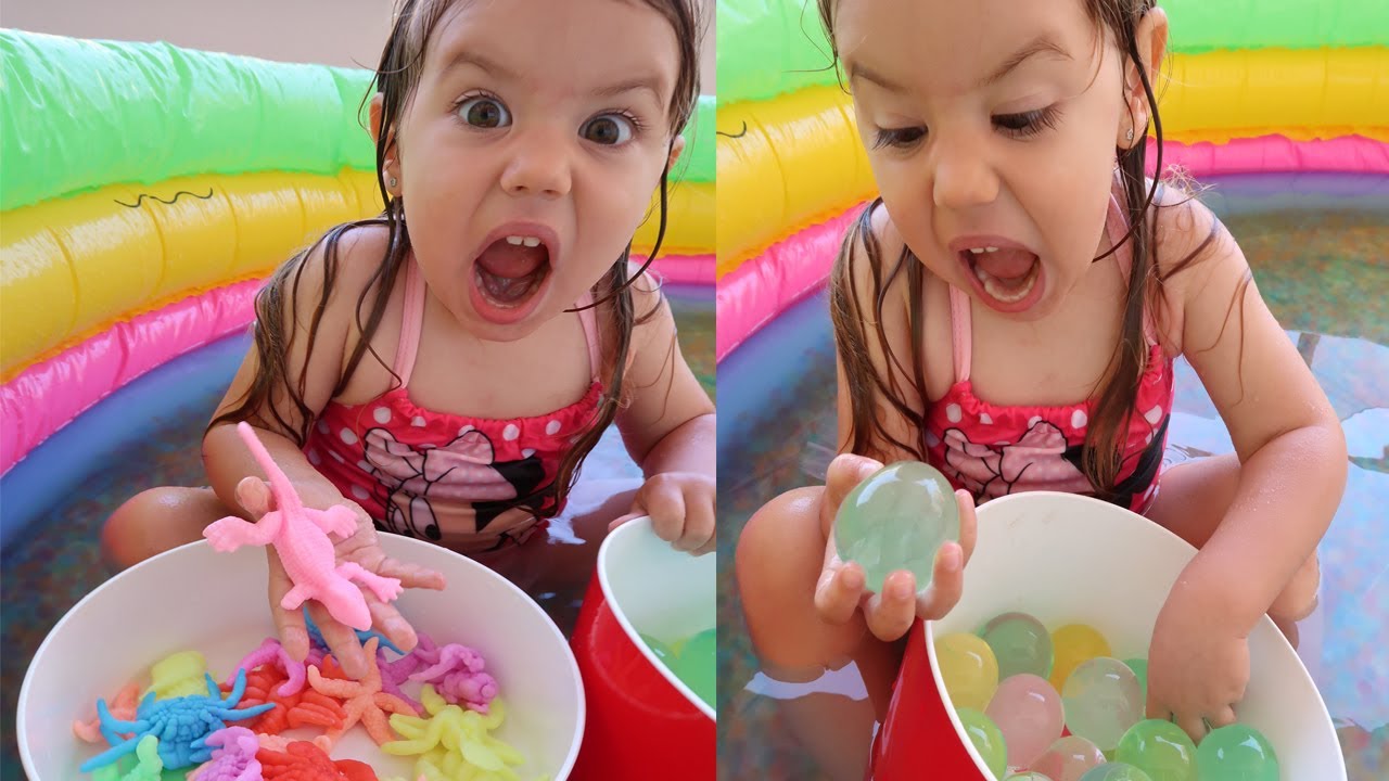 ORBEEZ CHALLENGE!! - PESCANDO ANIMALES GIGANTES!!