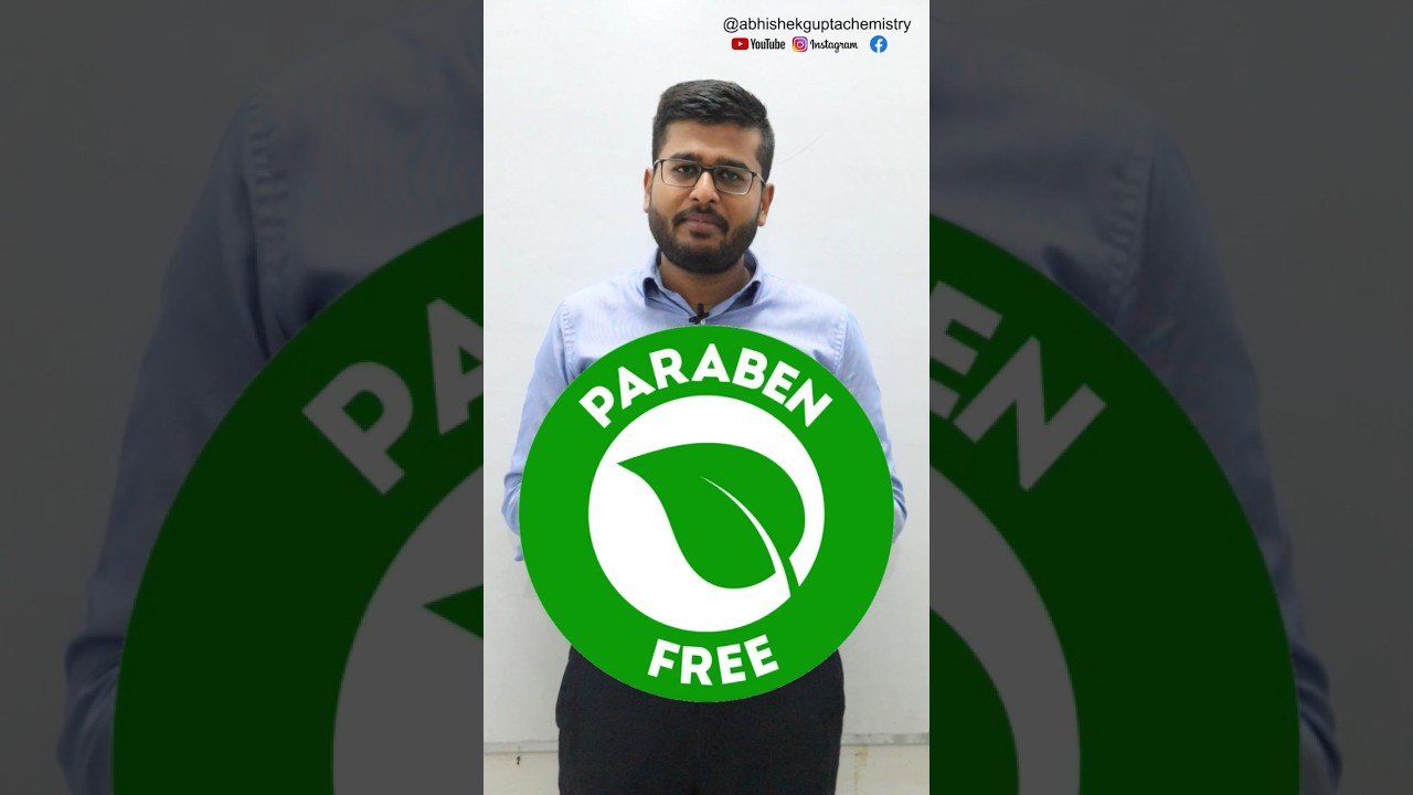 What are Paraben? Are the Really Harmful? #parab&eacute;ns #chemistry #science