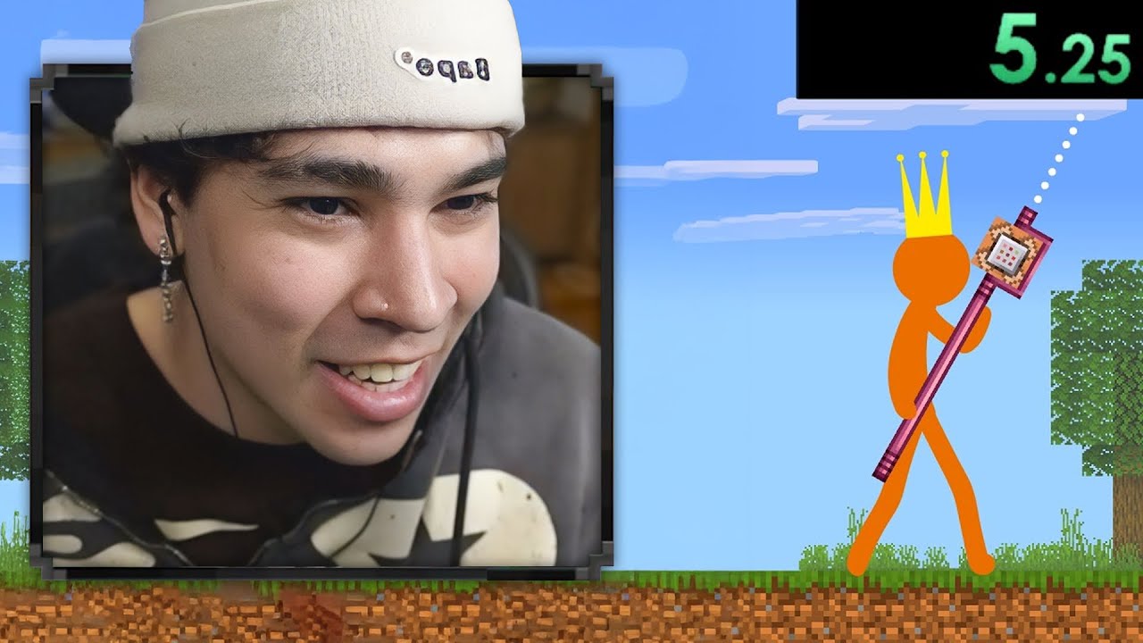 SPREEN REACCIONA A SPEEDRUN DE STICKMAN - ALAN BECKER