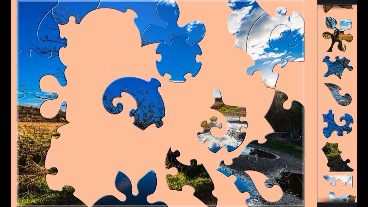 Swedish Sunset🌅🌅 jigsaw puzzle🧩🧩 || @funpuzzle1122 