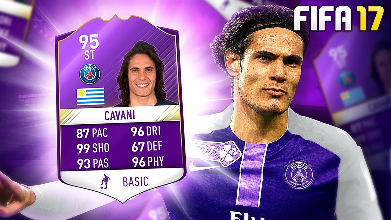 95 CAVANI SQUAD!! - FIFA 17 Ultimate Team