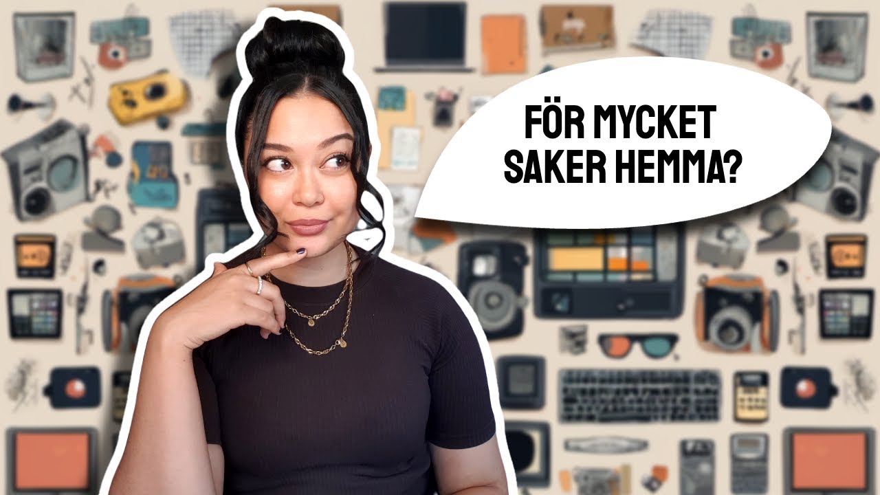 JAG RENSAR HEMMA! RENSA UT SAKER MED MIG!