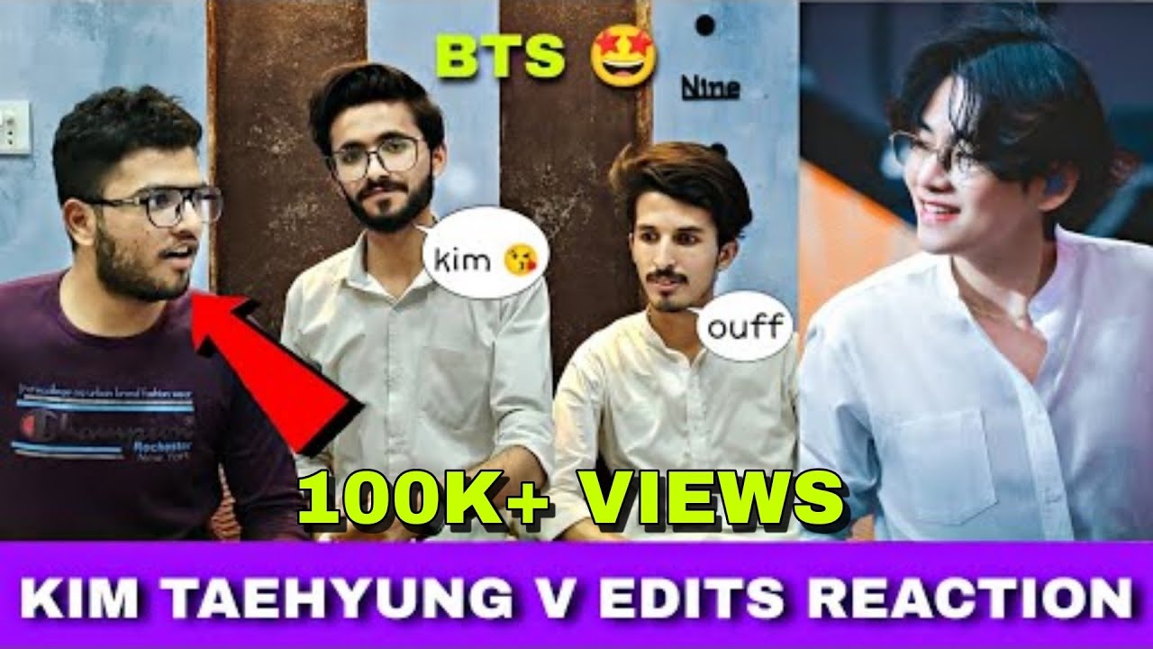 BTS V Kim Taehyung TikTok Edits - Reaction | BTS | @reactionhub_010