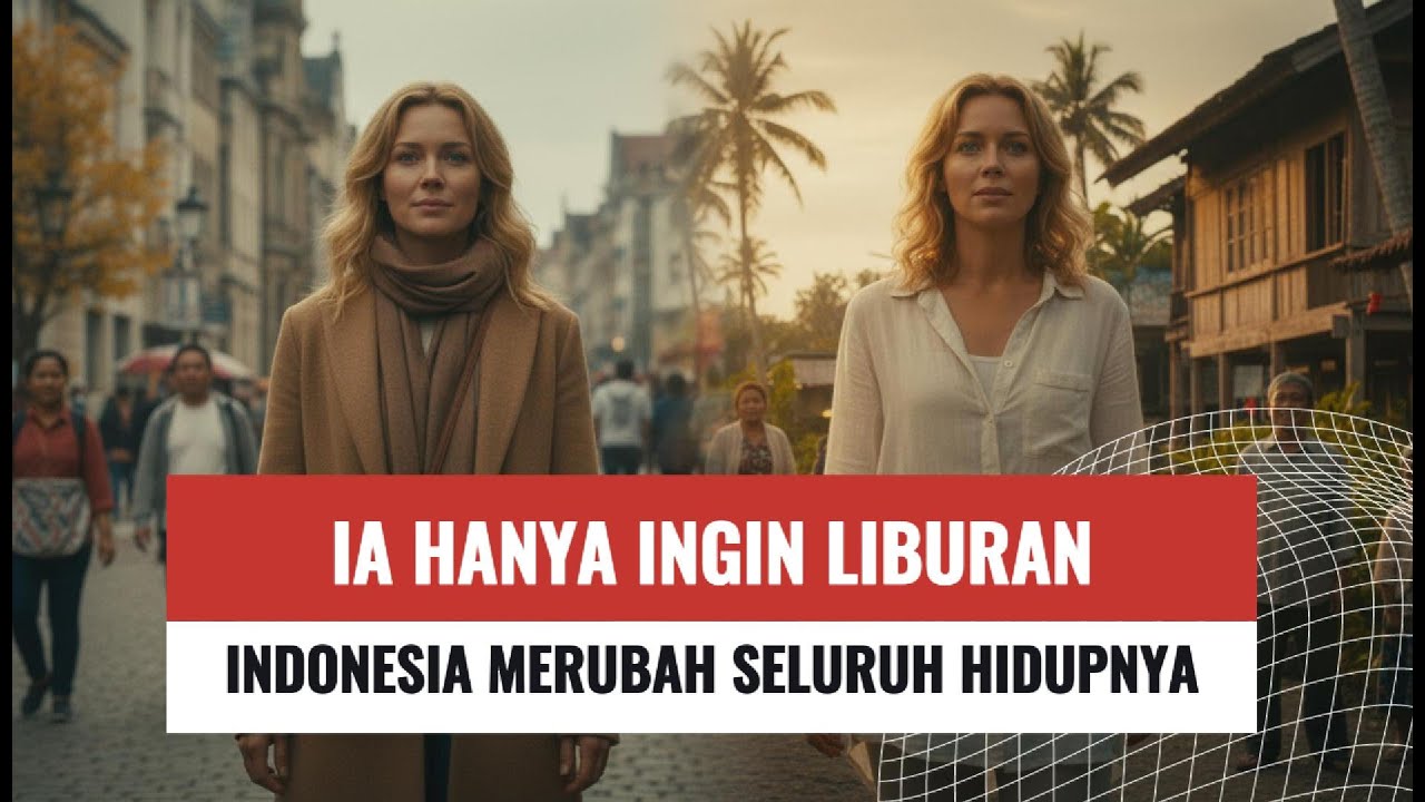 Wanita Jerman Datang ke Indonesia untuk Liburan, Pulang dengan Hidup Baru