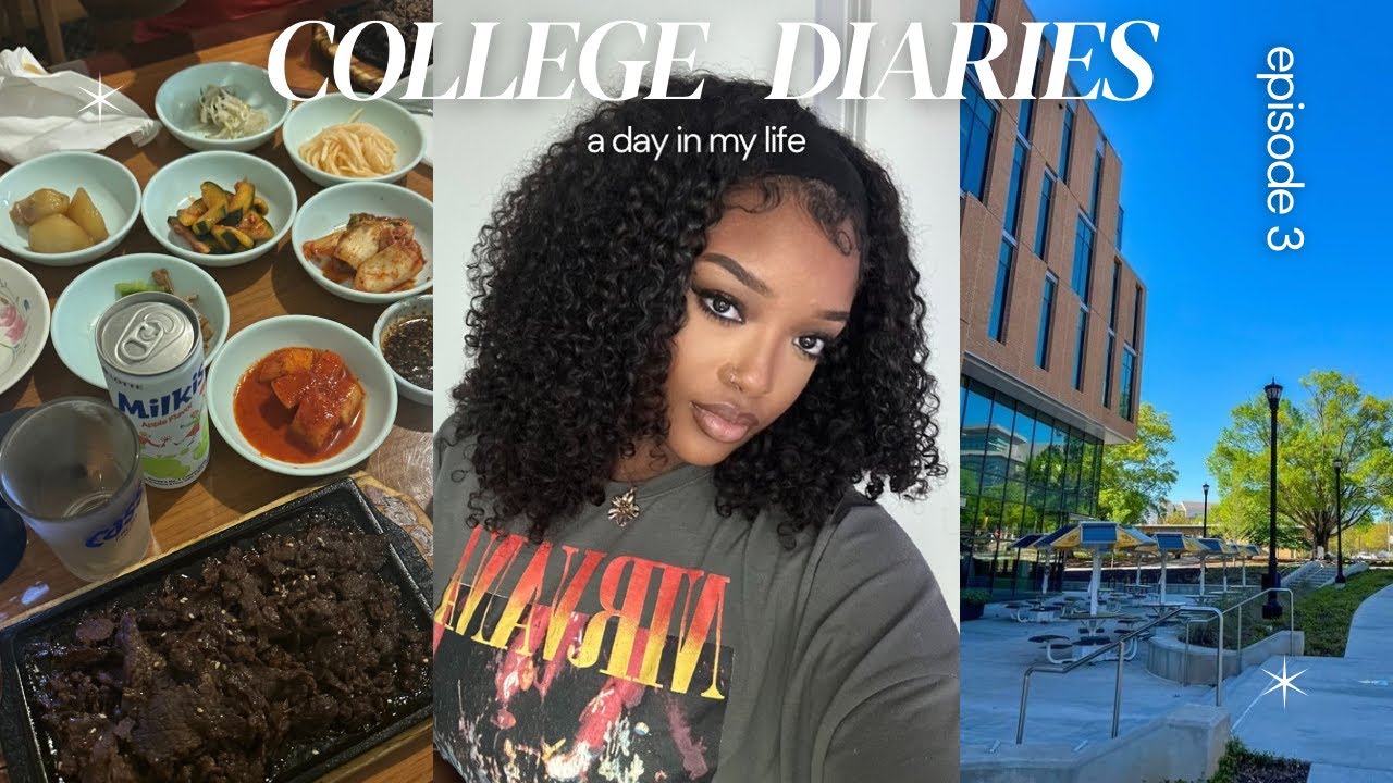 COLLEGE DIARIES l day in my life, grwm, class, food outing, life as a college student, *update*