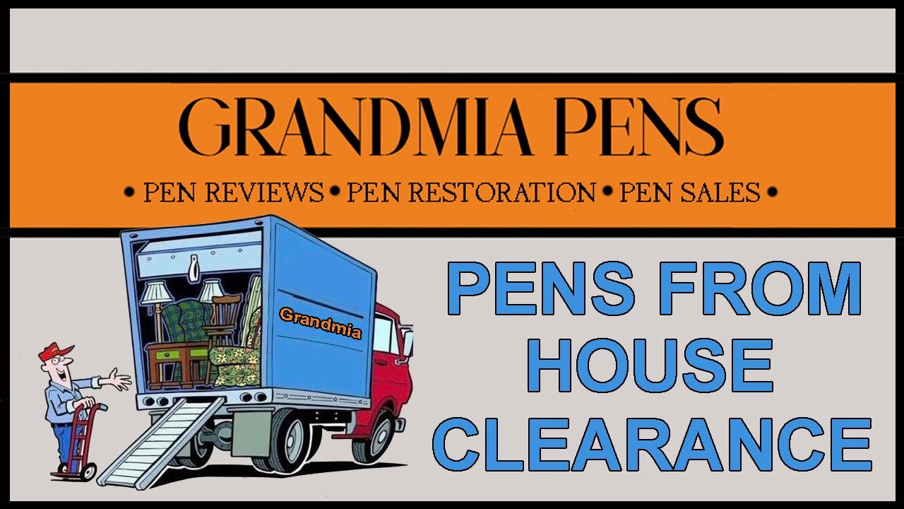 PENS FROM A HOUSE CLEARANCE