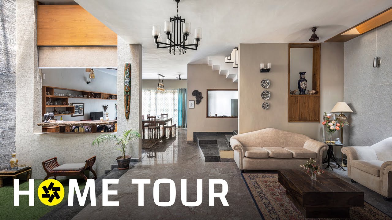 A 2,700 sq. ft. Inward Looking Courtyard Home in Mohali (Home Tour).