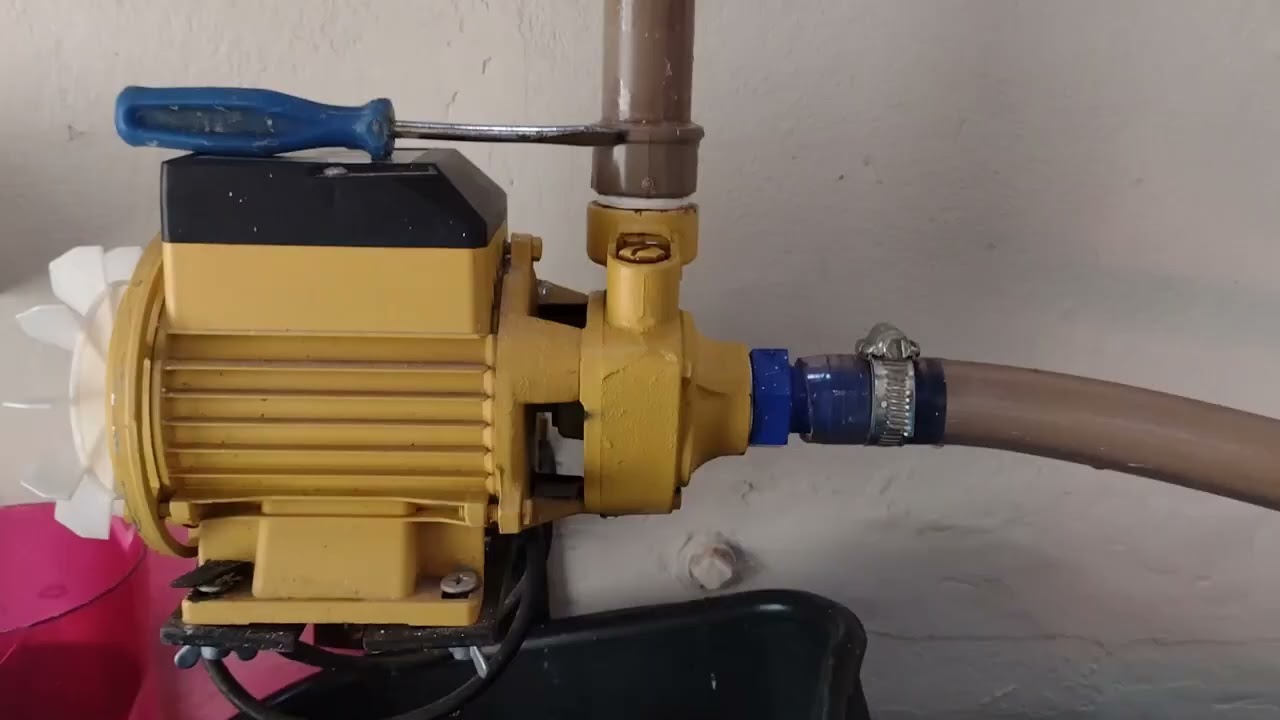 Bomba d'água chiando e não pucha água,veja o que fazer!