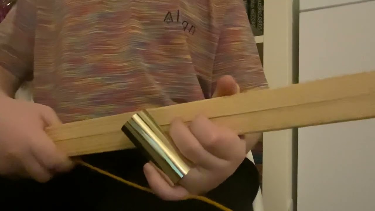 This is my diddley bow