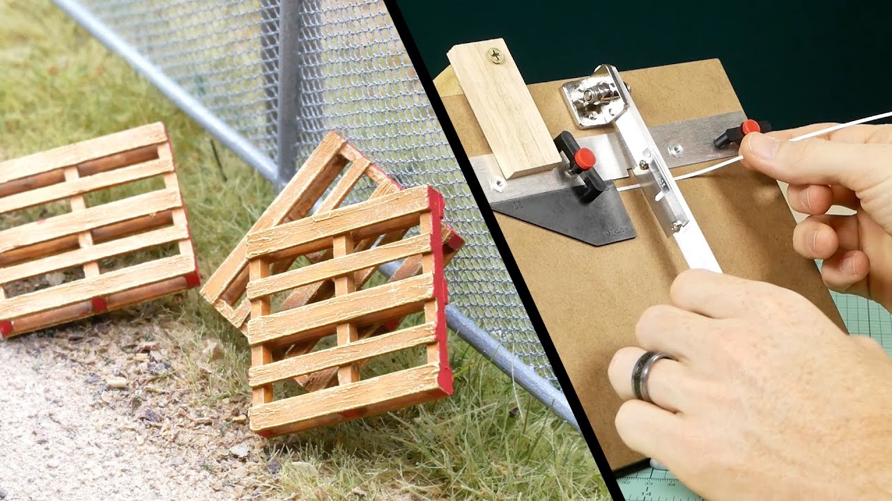Realistic Details for Model Railroad Scenery – Pallets